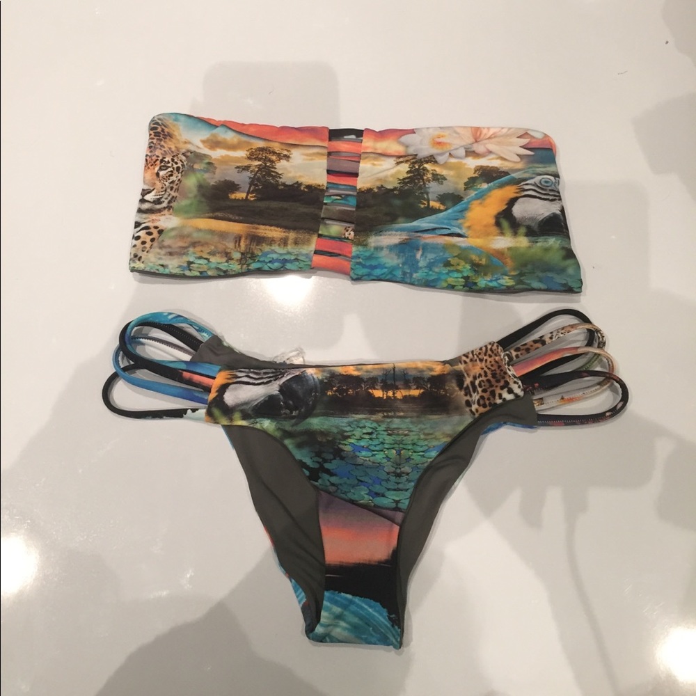 💖 LOWEST 💖 San Lorenzo reversible bikini set